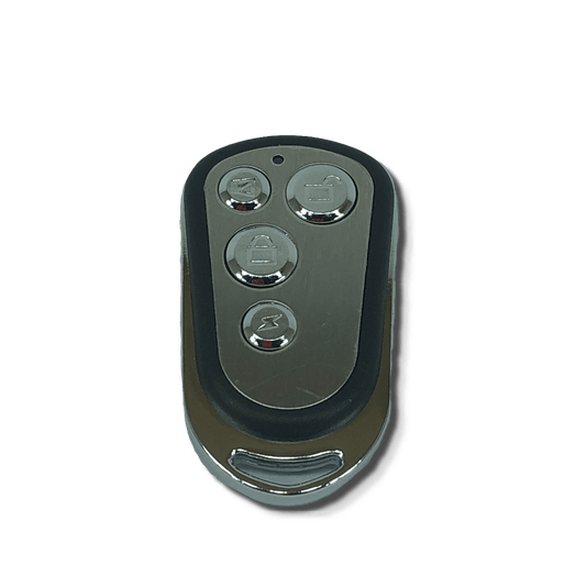 Controle remoto cromado cr960 centr alarm 1/5/10