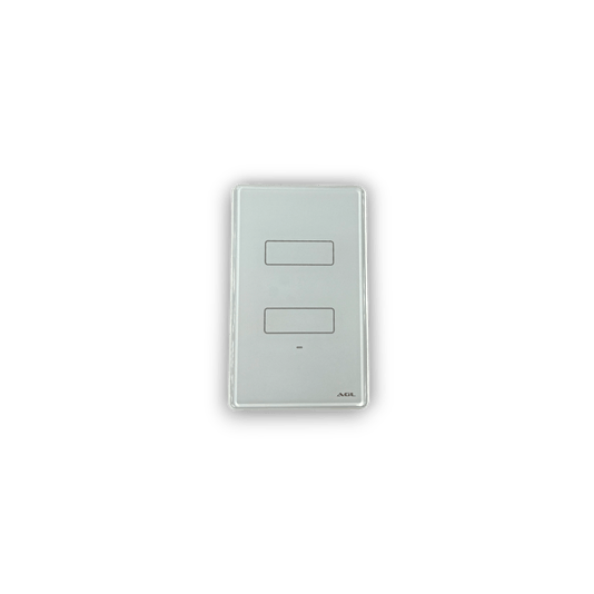Interruptor inteligente wi-fi touch 2 teclas branco